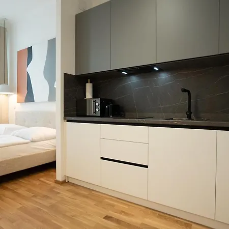 Cosy Brand-New Studio In A Calm Discrict Of Vienna Exterior photo