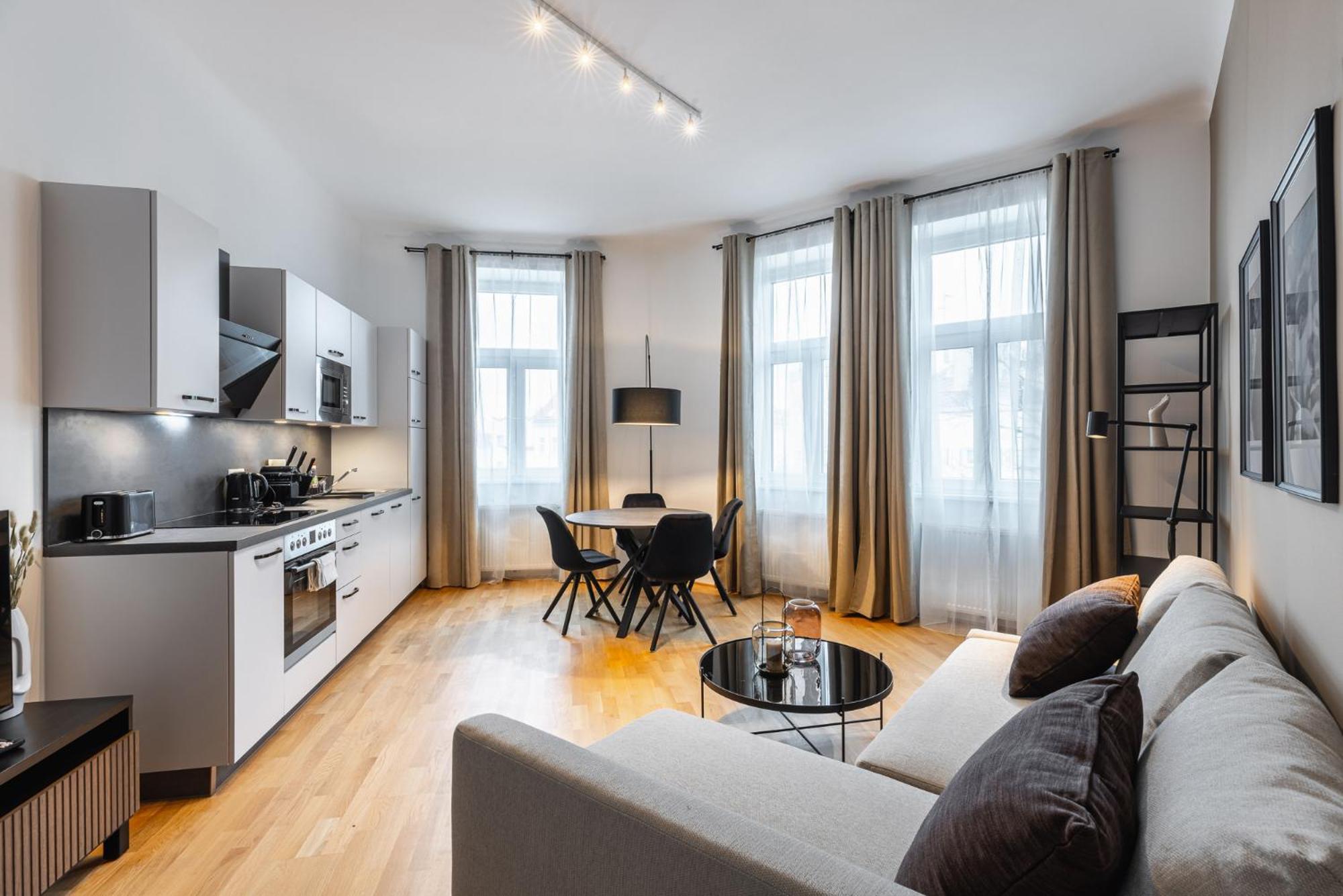 Apartmán Cosy Brand-new In A Calm Discrict Of Vídeň