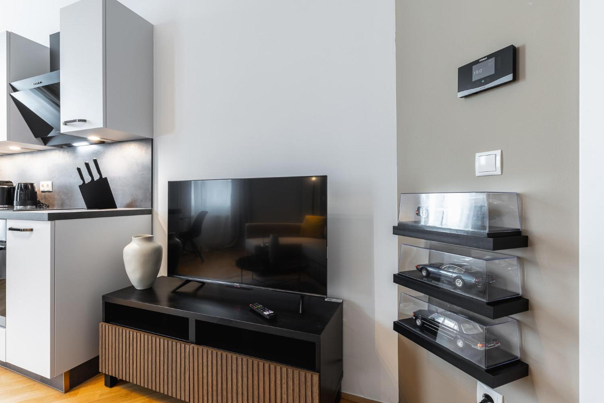 Apartmán Cosy Brand-new In A Calm Discrict Of