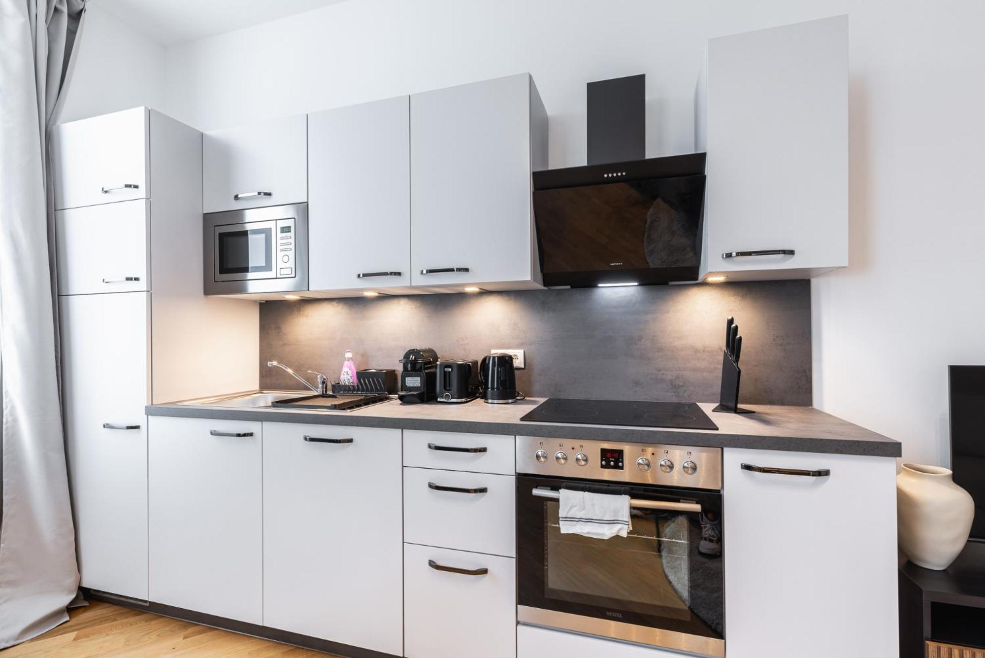 Apartmán Cosy Brand-new In A Calm Discrict Of